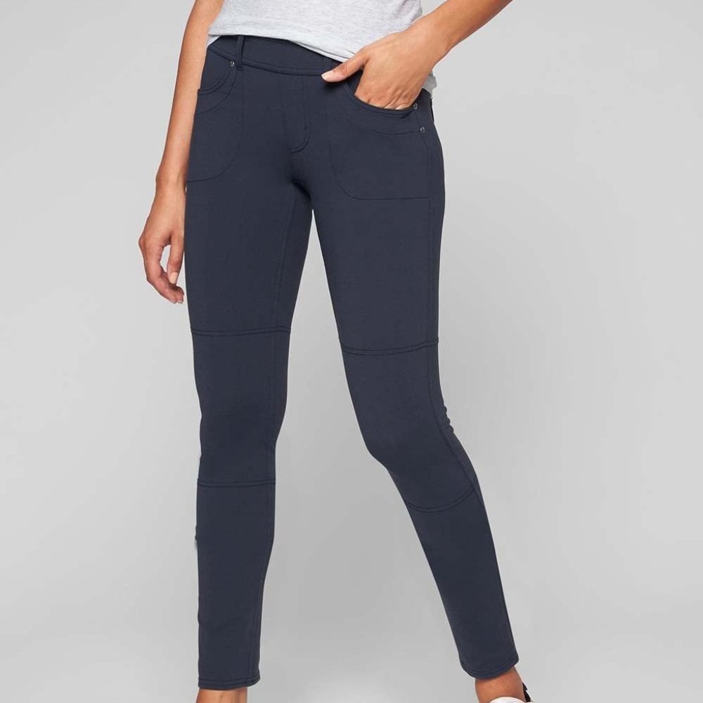 Athleta - Navy Bettona Tapered Leggings